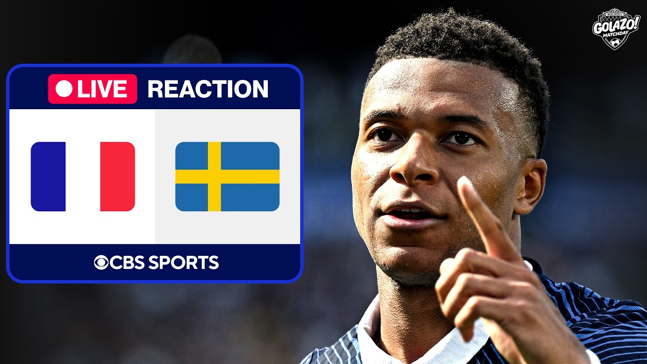 Golazo Matchday LIVE: France vs. Sweden REACTION thumbnail