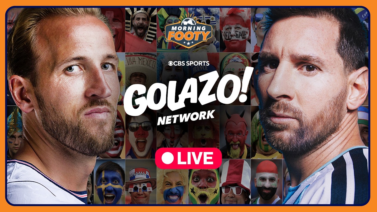 Morning Footy LIVE: Messi World Cup Scoring Record REACTION + more World Cup News & Analysis thumbnail