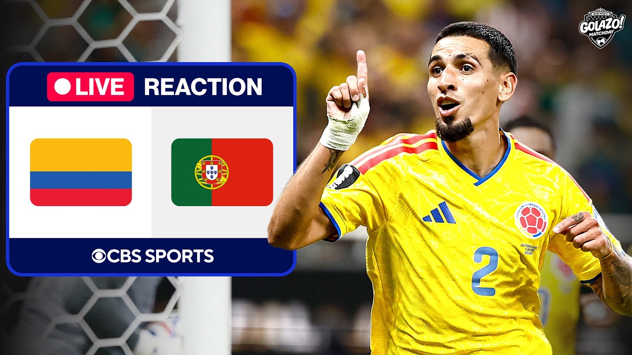 Golazo Matchnight LIVE: Colombia vs. Portugal REACTION thumbnail