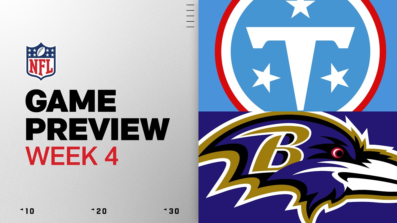 Tennessee Titans vs Baltimore Ravens  | 2026 Week 4 Game Preview thumbnail