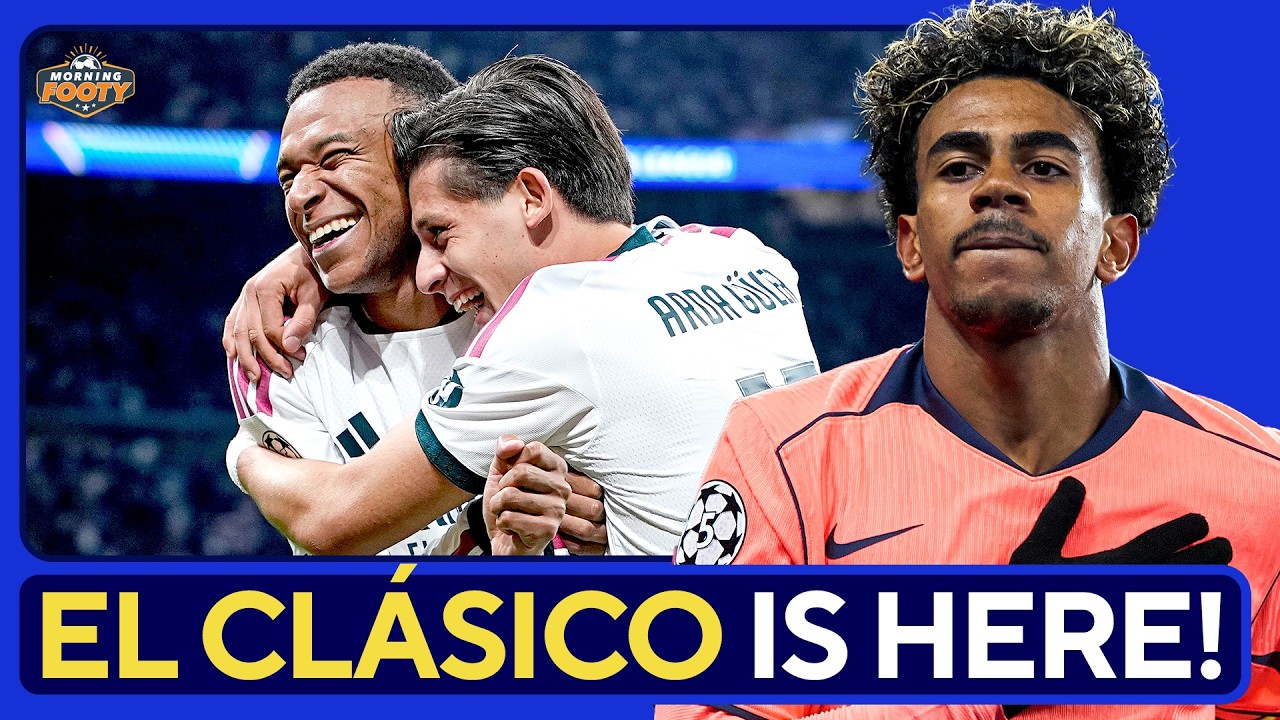 Barcelona vs Real Madrid 🔥 No Vini Jr, Will Lamine Impress? | El Clásico Preview! thumbnail