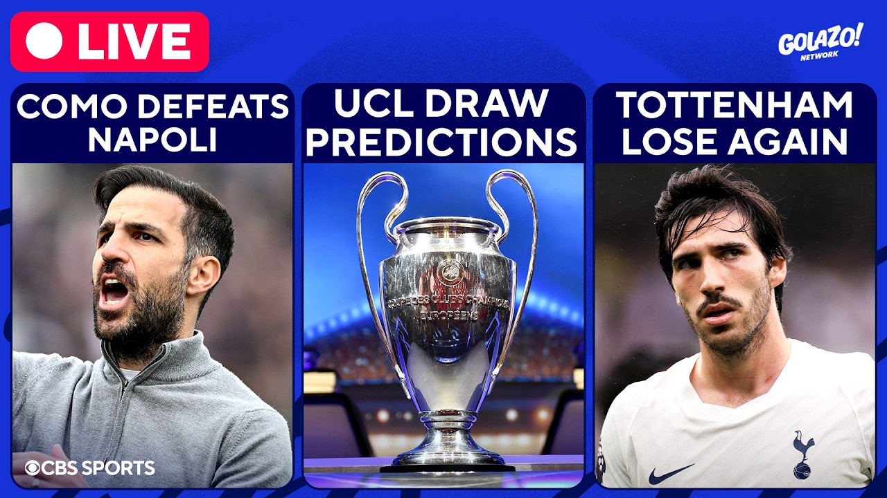 Champions League DRAW Reaction! Plus Napoli vs. Como & Spurs lose AGAIN thumbnail