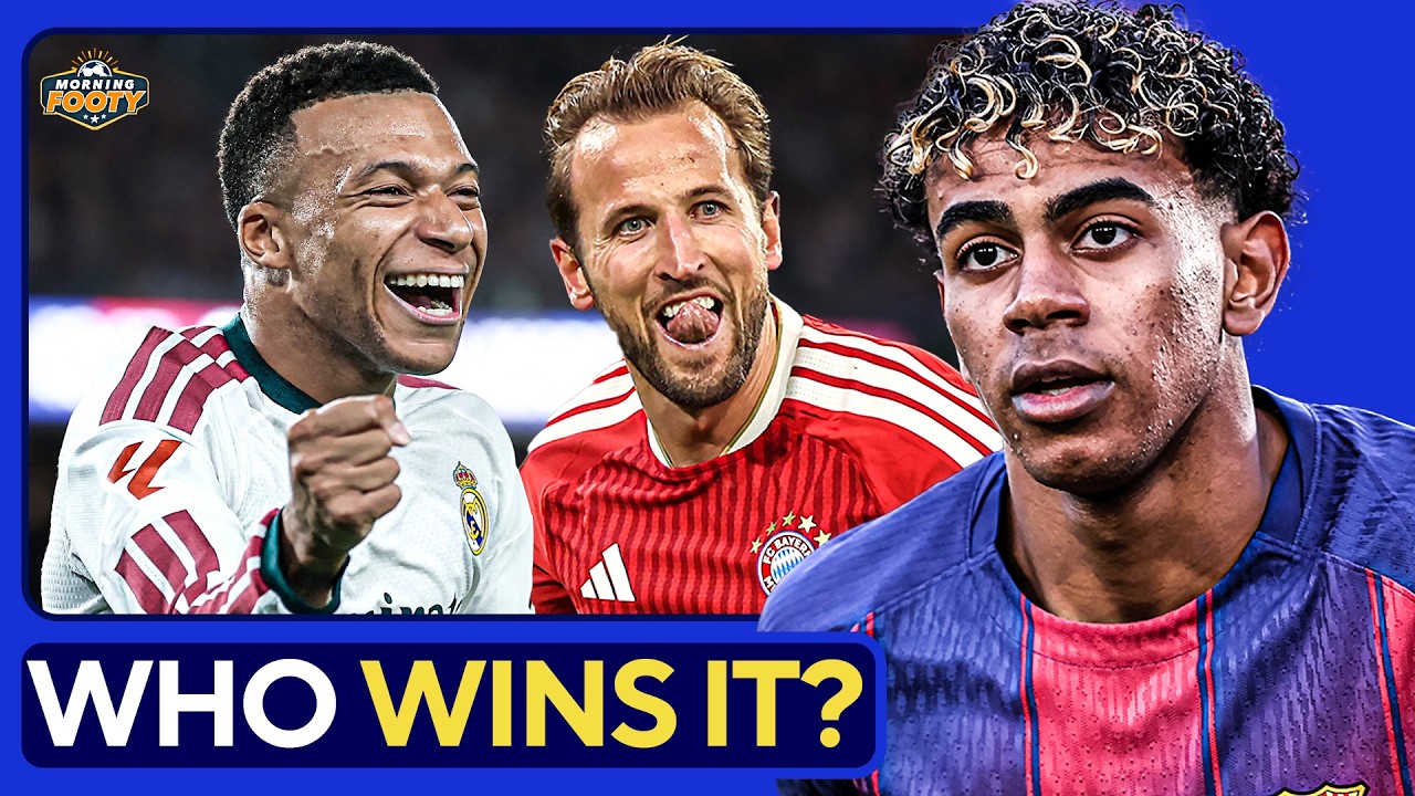 Who WINS the 2026 Ballon d'Or? | AWARDS PREVIEW | Lamine vs. Kane vs. Mbappé thumbnail