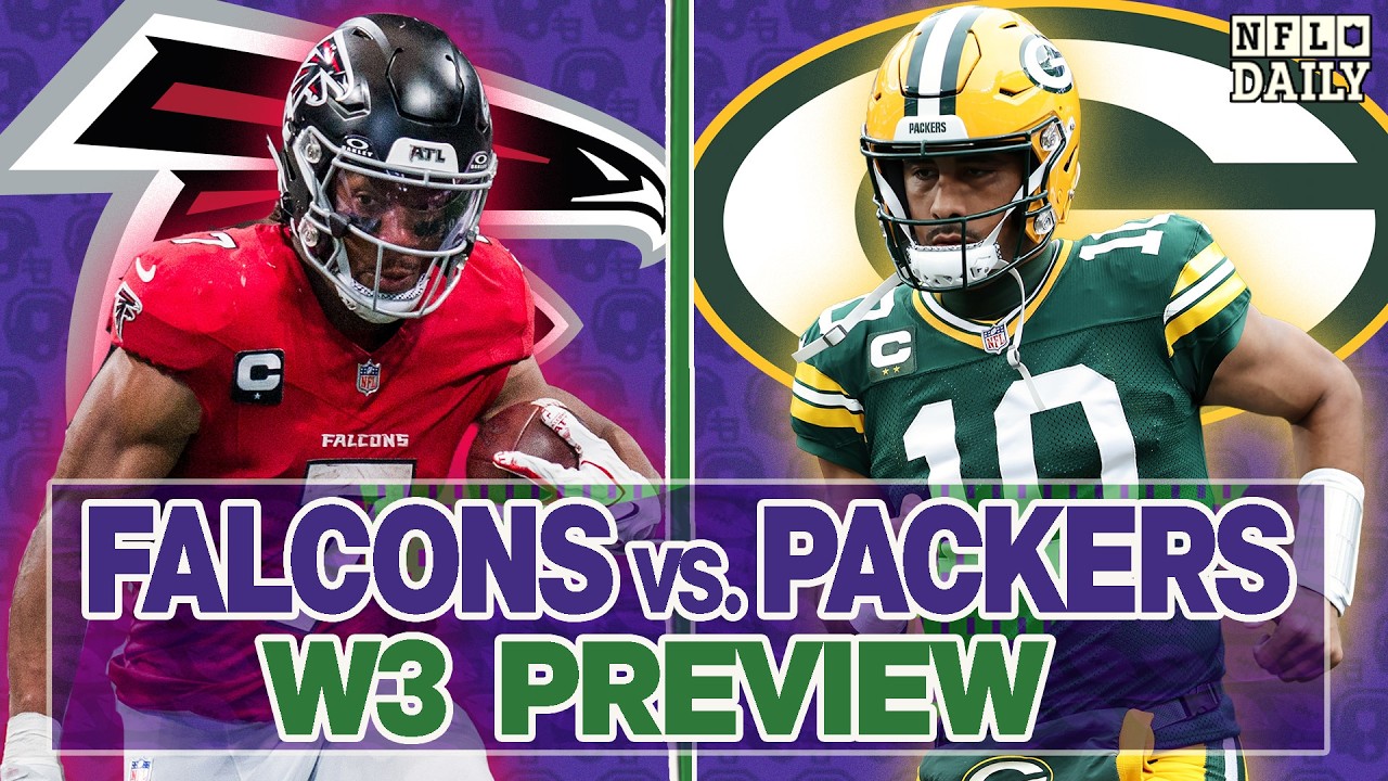 Falcons vs. Packers Week 3 Preview | NFL Daily thumbnail