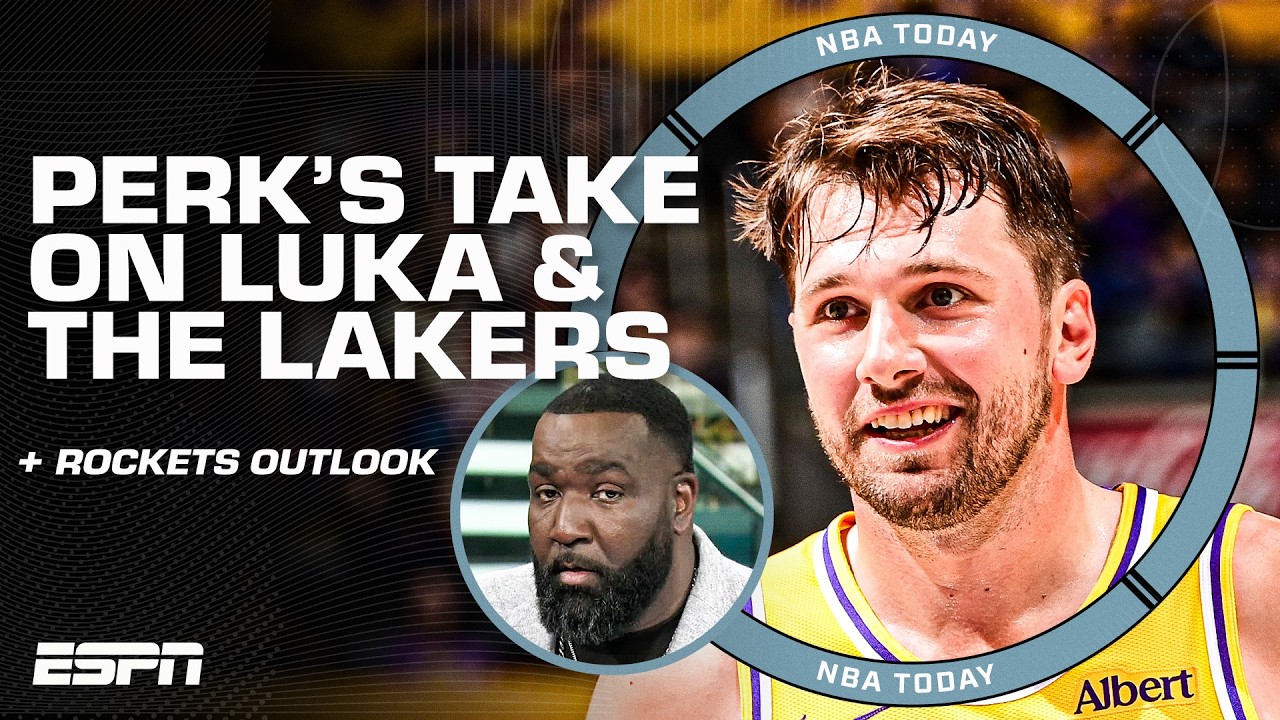 ‘They will be the BEST OFFENSE in the NBA’ 👀 Kendrick Perkins on Luka and the Lakers | NBA Today thumbnail
