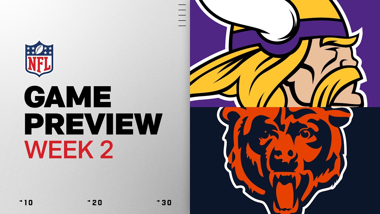 Minnesota Vikings vs Chicago Bears Game Preview | 2026 Week 2 thumbnail