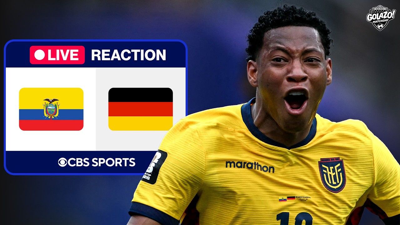 Golazo Matchday LIVE: Ecuador stay ALIVE after win vs Germany + Ivory Coast vs Curaçao REACTION thumbnail