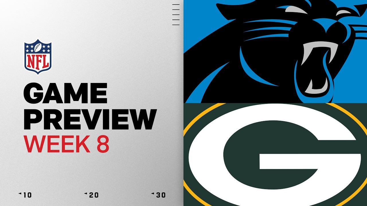 Carolina Panthers vs Green Bay Packers | 2026 Week 8 Game Preview thumbnail