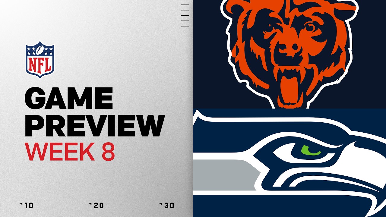 Chicago Bears vs Seattle Seahawks | 2026 Week 8 Game Preview thumbnail