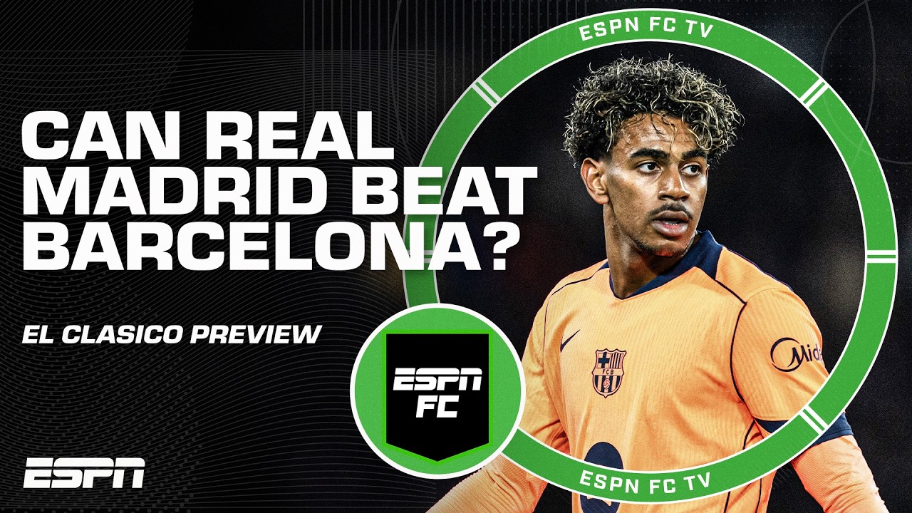 Can Barcelona keep up their perfect LALIGA record vs. Real Madrid? 👀 | El Clasico preview | ESPN FC thumbnail