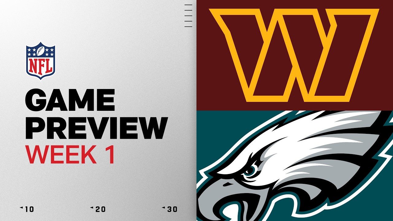 Washington Commanders vs Philadelphia Eagles | 2026 Week 1 Game Preview thumbnail