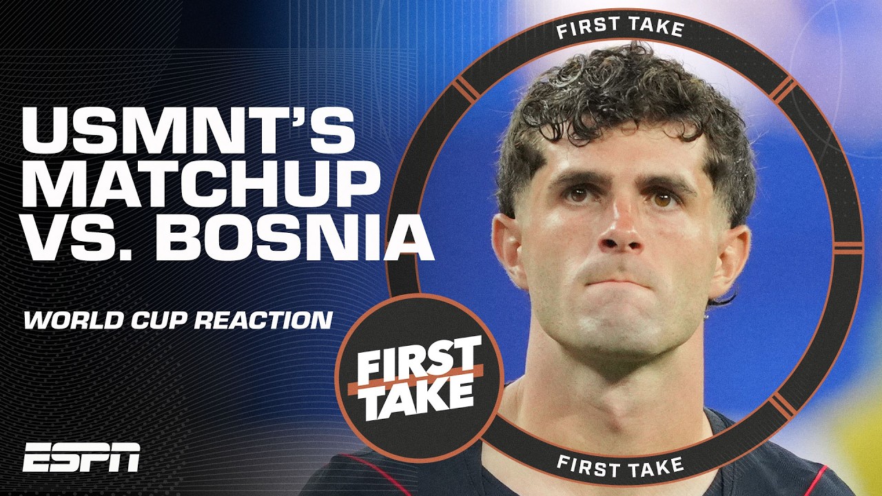 ROUND OF 32 PREVIEW 🔮 Any worries for the USMNT vs. Bosnia-Herzegovina? | First Take thumbnail