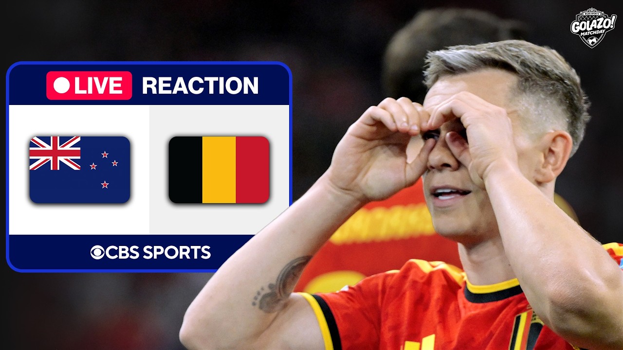 Scoreline LIVE: New Zealand vs. Belgium REACTION thumbnail