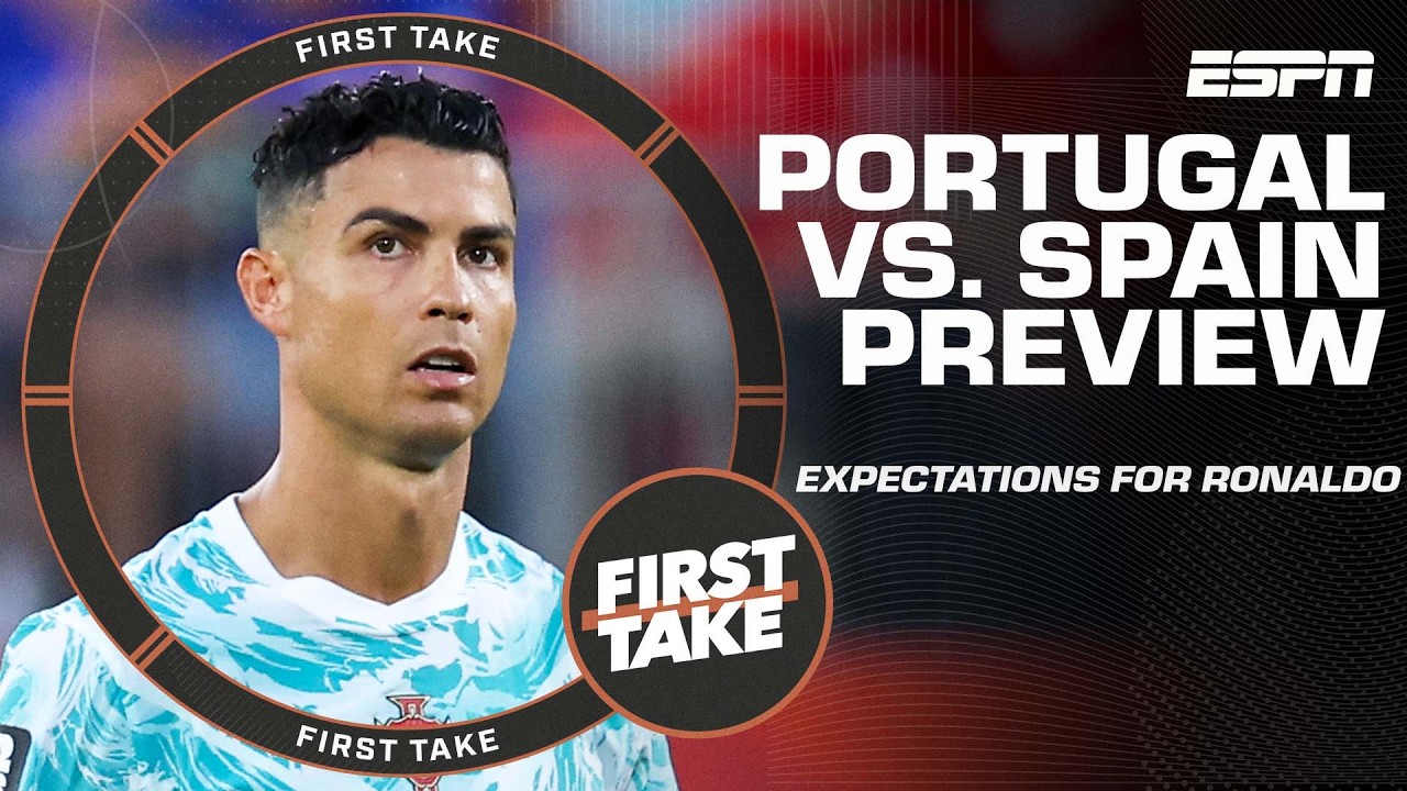 Roger Bennett breaks down how Portugal should use Ronaldo vs. Spain ⚽ | First Take thumbnail