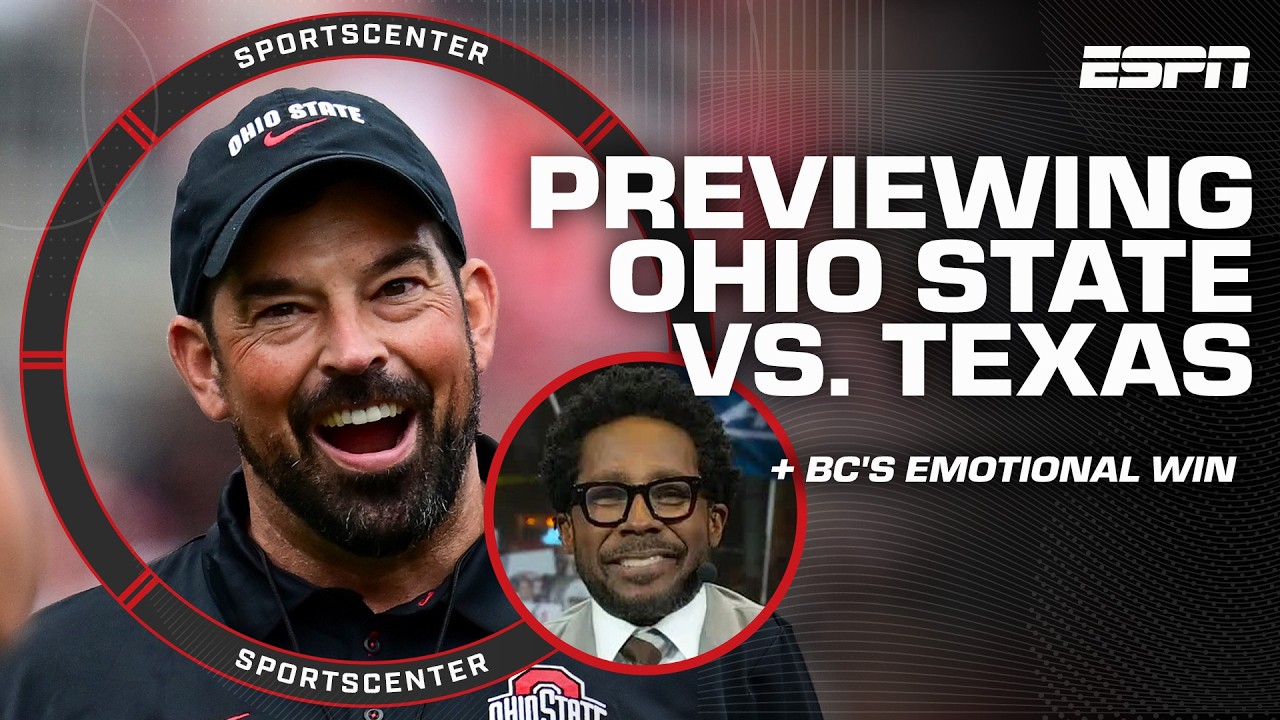 GAMES OF THE YEAR!? 🏈 Importance of OSU-Texas & Oklahoma-Michigan + Red Bandanna Game | SportsCenter thumbnail