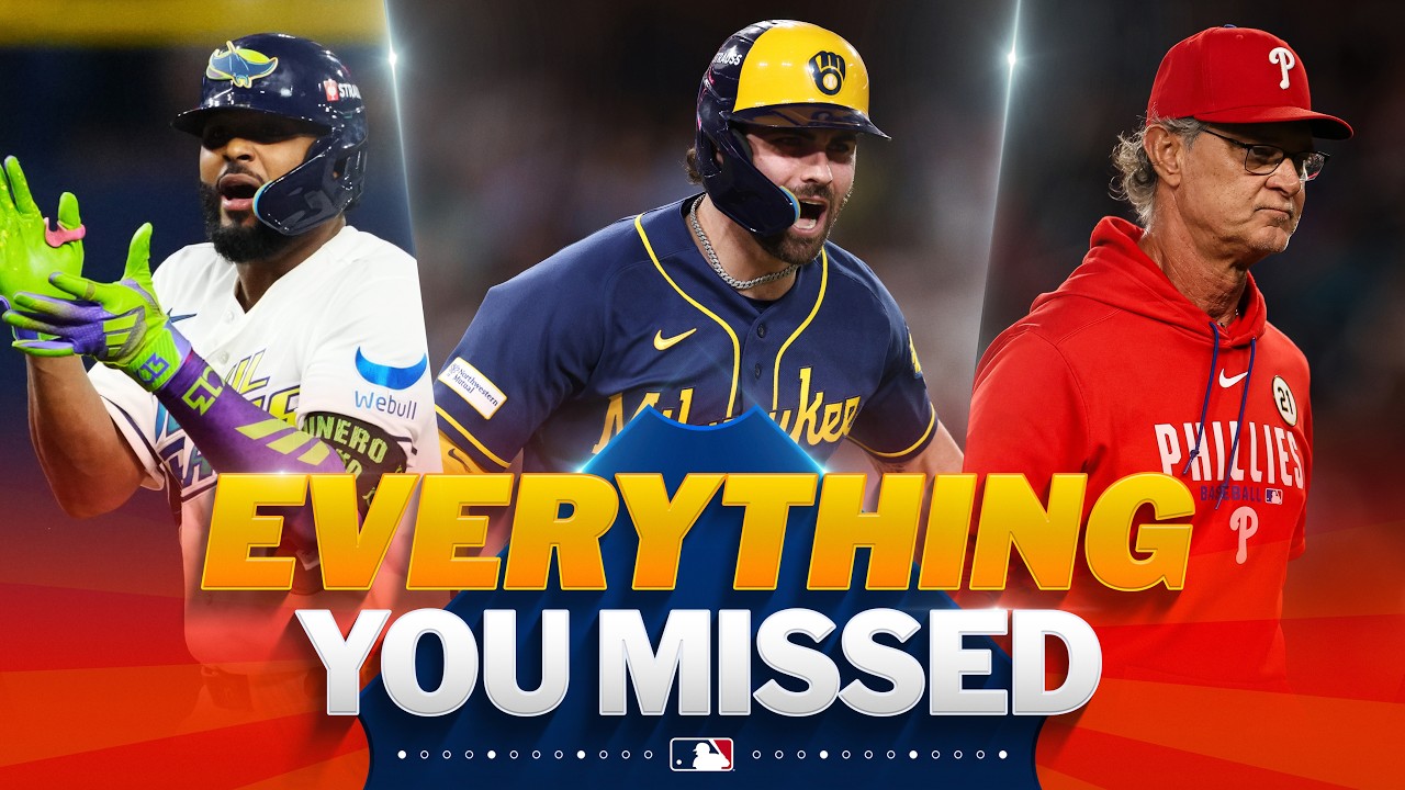 Brewers up 3-0 on the Dodgers in NLCS, Rays and Guardians prepare for ALCS Game 3 and MORE! 👀 thumbnail