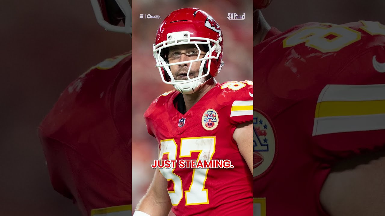 Travis Kelce's interaction with the Broncos pre-game 😳 #chiefs thumbnail