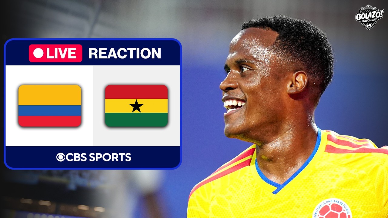 Scoreline LIVE: Colombia vs. Ghana INSTANT REACTION thumbnail