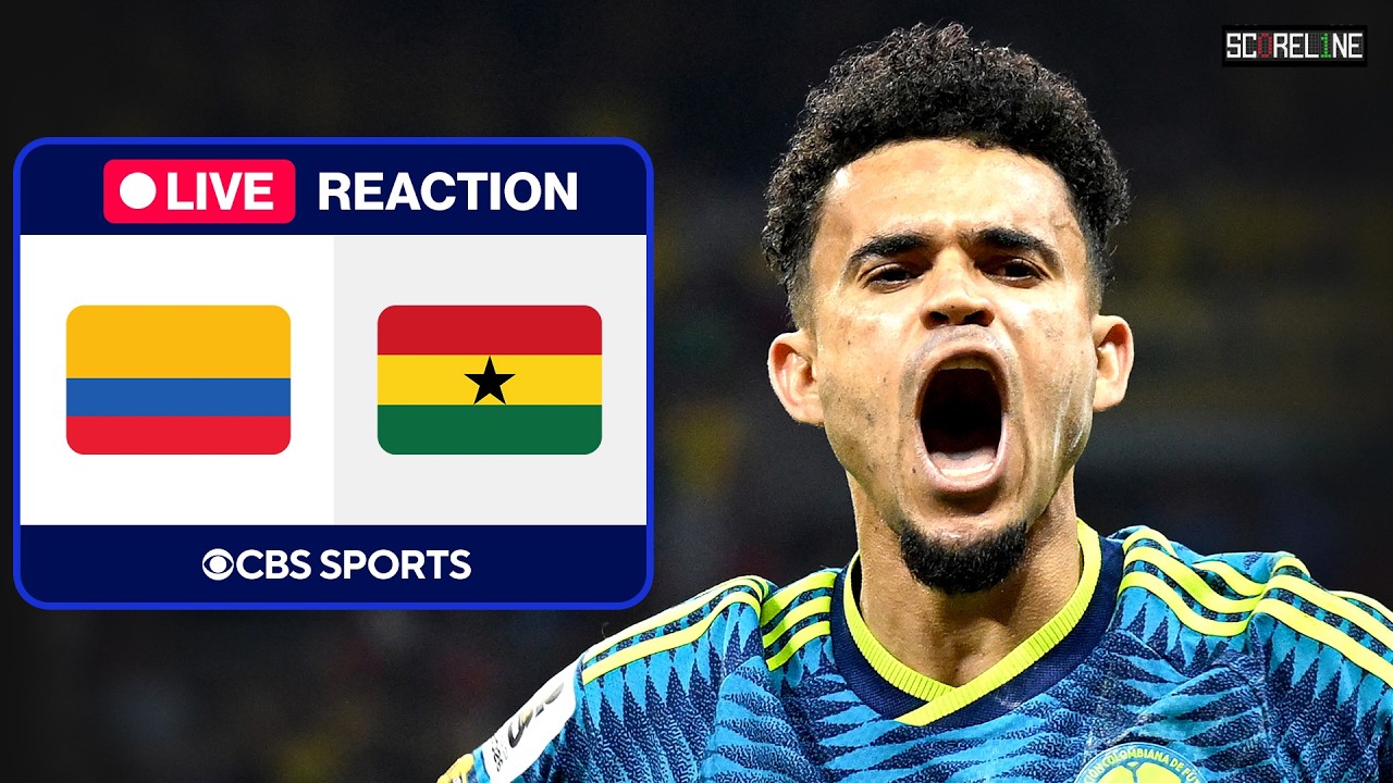 Scoreline LIVE: Colombia vs. Ghana INSTANT REACTION thumbnail