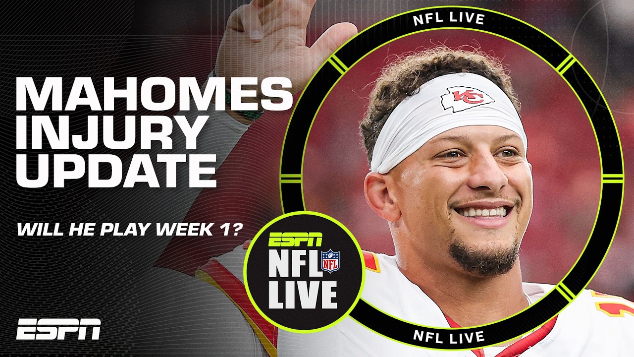 ‘I feel stronger than ever’ 👀 Patrick Mahomes on his recovery from knee injury | NFL Live thumbnail