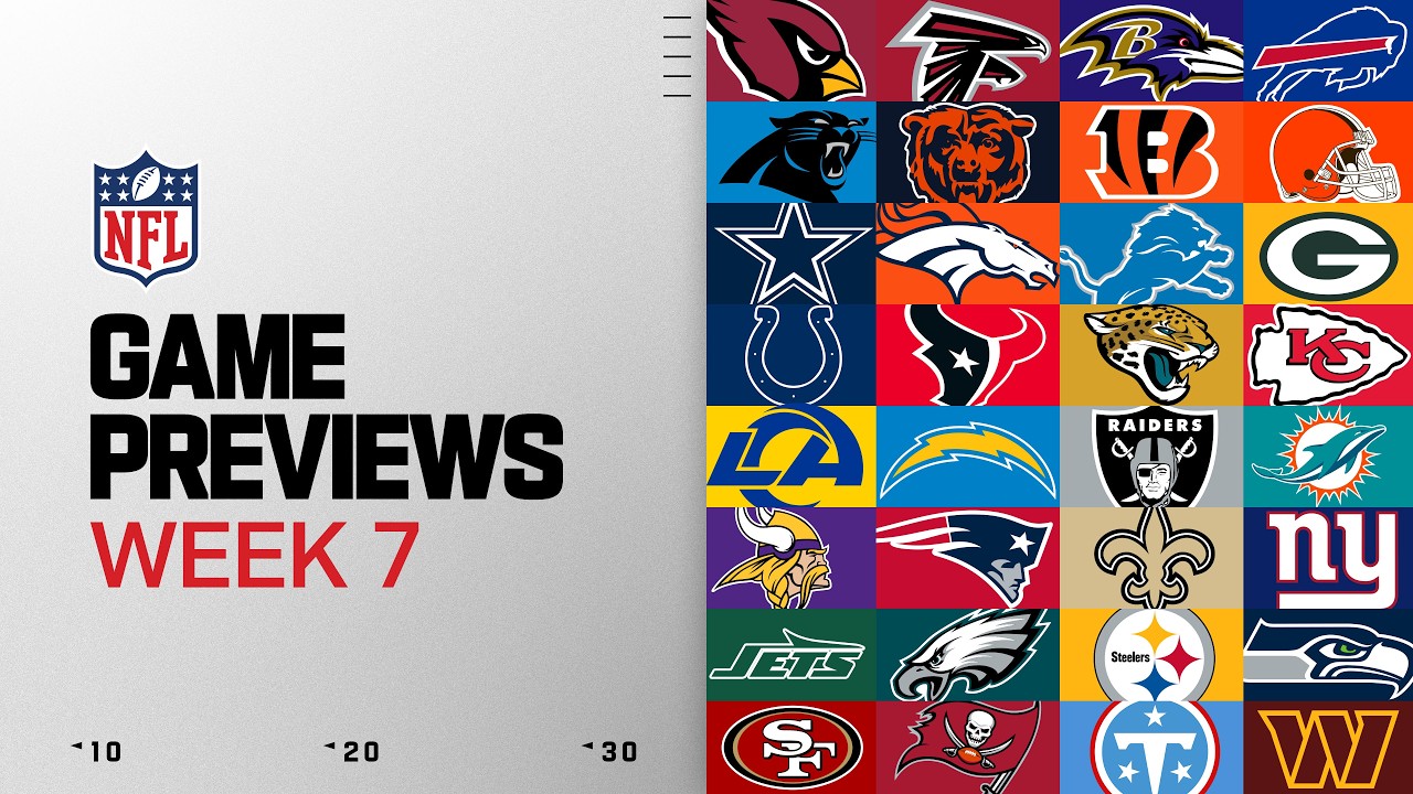 Full Week 7 Game Previews | 2026 Season thumbnail