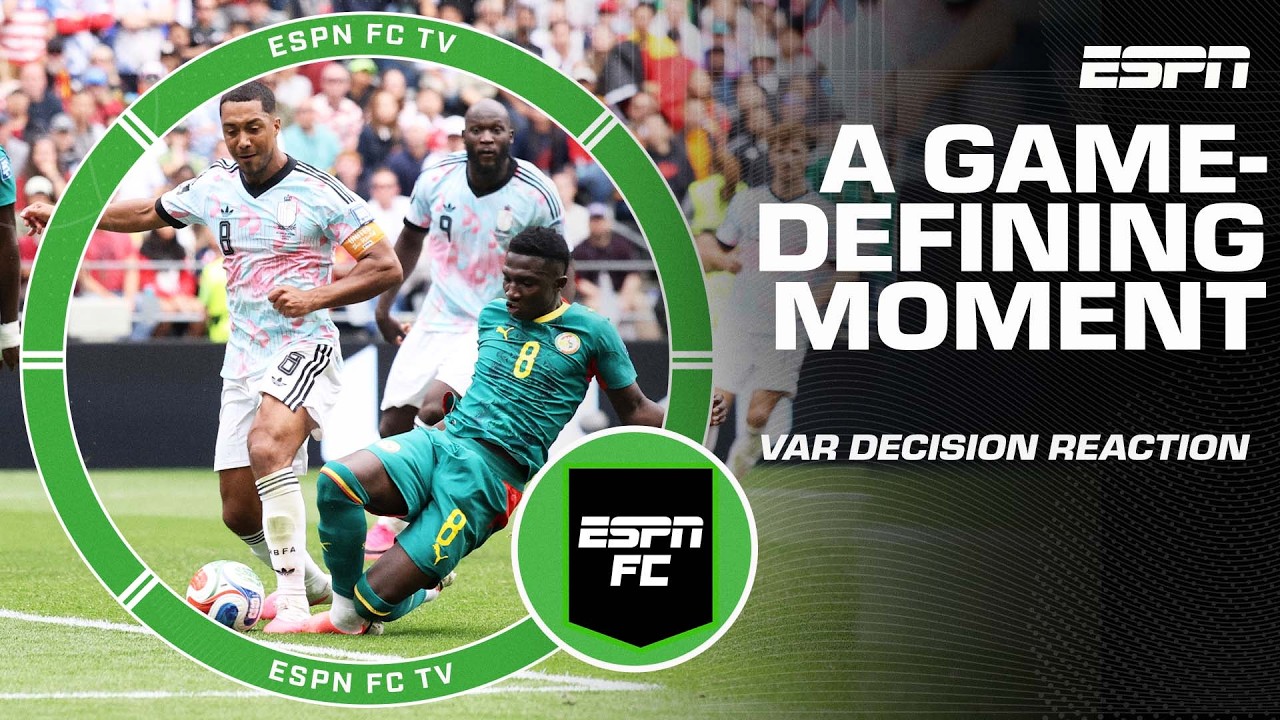 A CONTROVERSIAL PENALTY 🚨 Was the call justified in Belgium vs. Senegal? | ESPN FC thumbnail