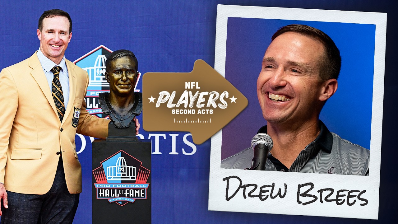 Saints Hall of Fame QB Drew Brees | NFL Players: Second Acts Podcast thumbnail