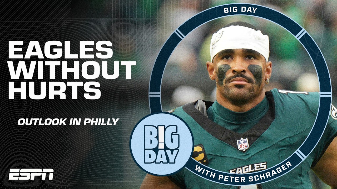 How can the Eagles rally with Jalen Hurts out due to a blood clot? | Big Day with Peter Schrager thumbnail