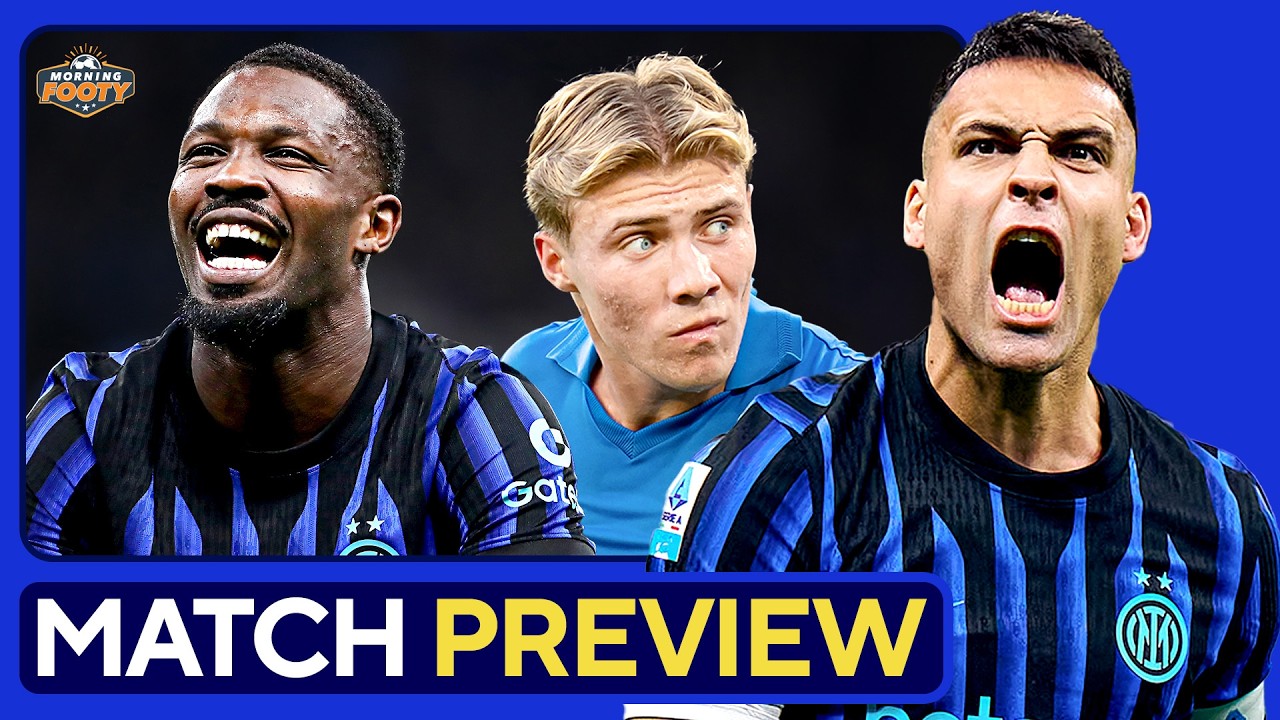 INTER vs. NAPOLI | Italian Serie A MATCH PREVIEW thumbnail