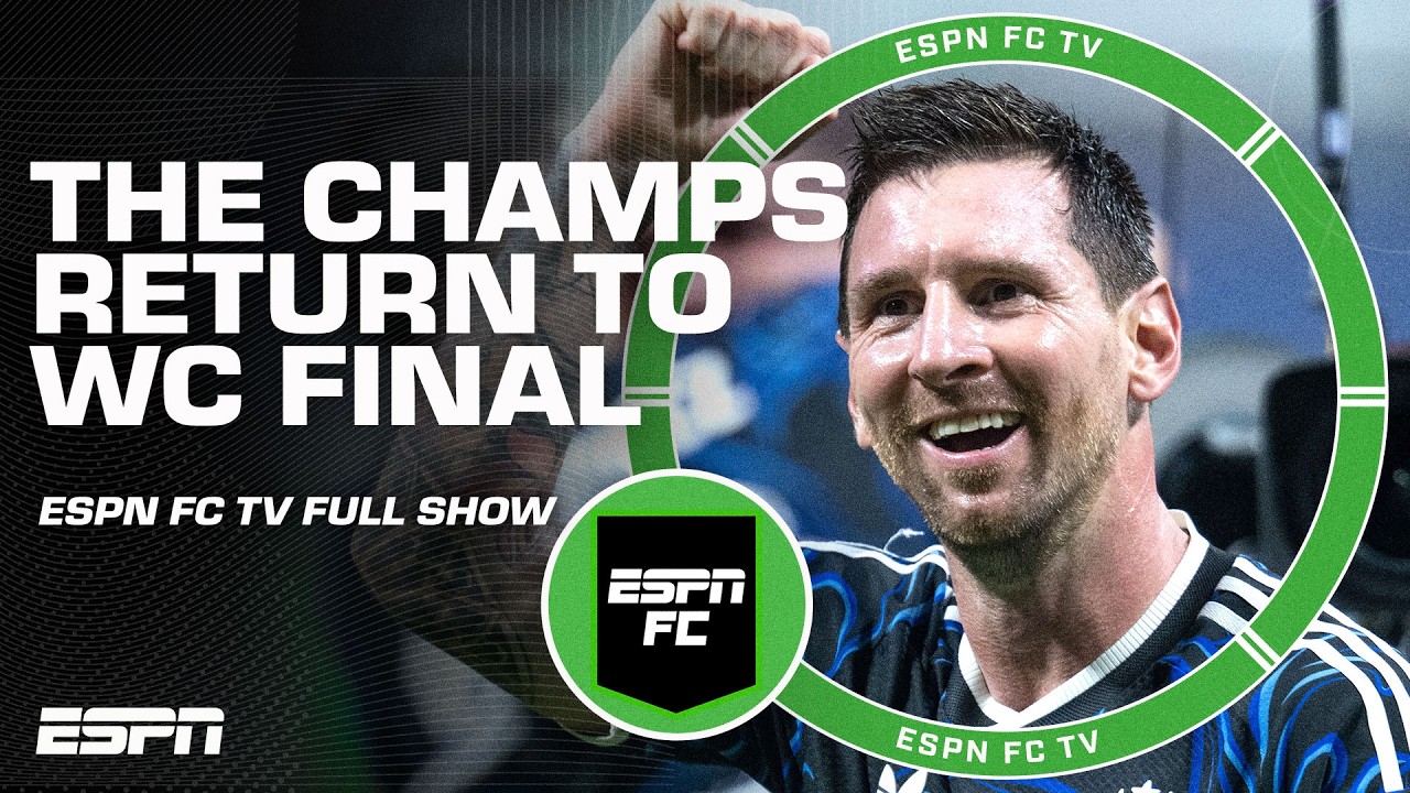 ARGENTINA ADVANCE BACK TO WORLD CUP FINAL 🏆 Takeaways, Final preview & more! | ESPN FC thumbnail
