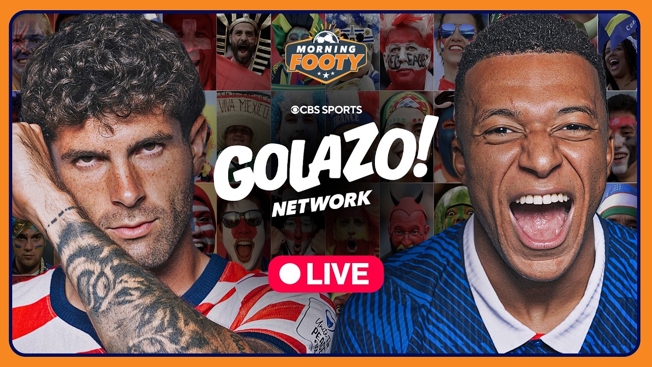 Morning Footy LIVE: USMNT REACTION + more World Cup News & Analysis thumbnail