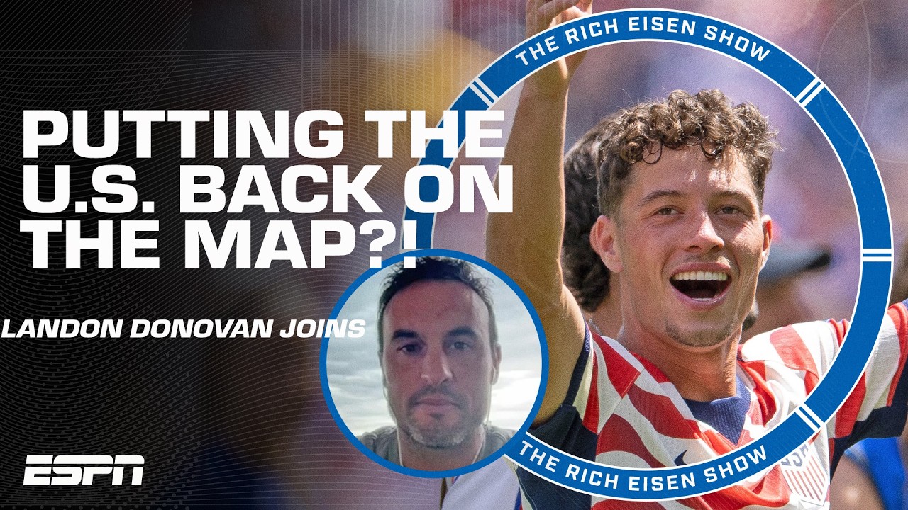 Landon Donovan on the USMNT 🗣️ They did what they were supposed to do! | The Rich Eisen Show thumbnail