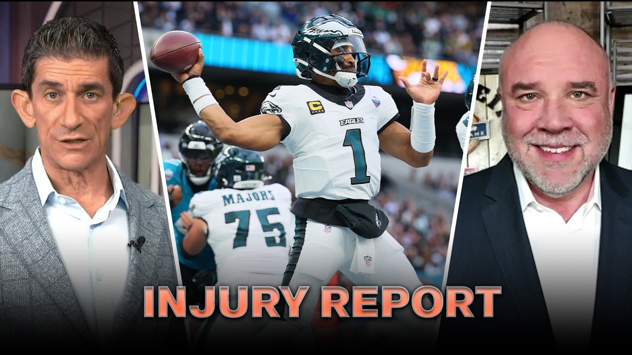 The NFL Report: Jalen Hurts out with Blood Clot + Lance Zierlein Joins the Show thumbnail