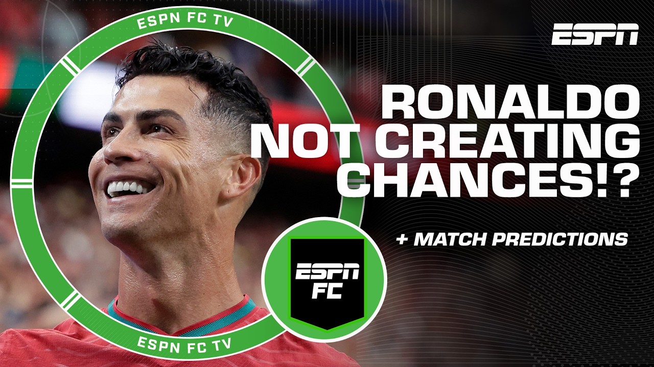 PREDICTION TIME! 🔮 Portugal break down + How many more goals will Cristiano Ronaldo score? | ESPN FC thumbnail