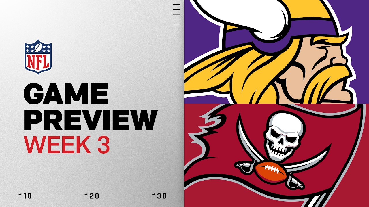 Minnesota Vikings vs Tampa Bay Buccaneers Game Preview | 2026 Week 3 thumbnail