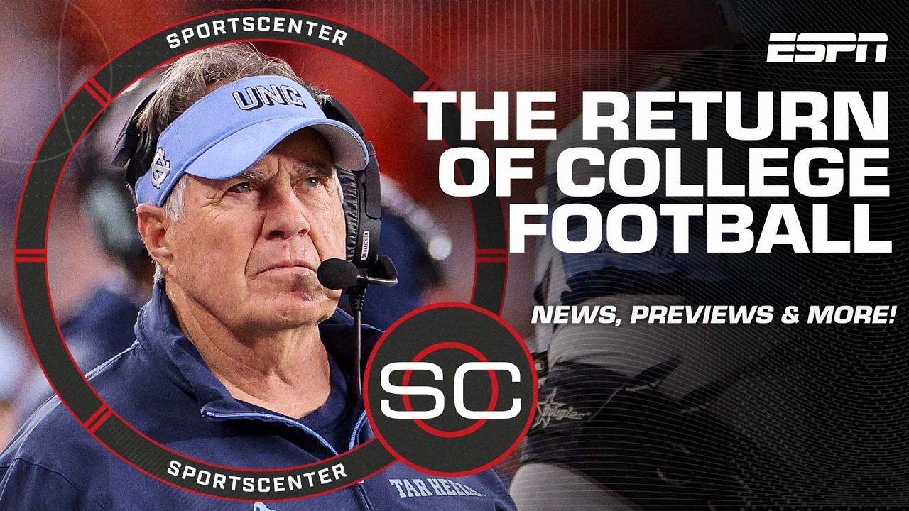 COLLEGE FOOTBALL IS BACK 🏈 Bold predictions, SEC updates and Top 5️⃣ Blind Rankings | SportsCenter thumbnail