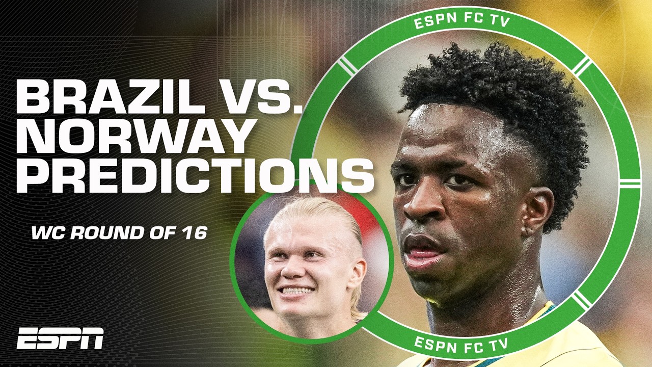 ‘It will be a great BATTLE’ ⚔️ Brazil vs. Norway preview and predictions | ESPN FC thumbnail