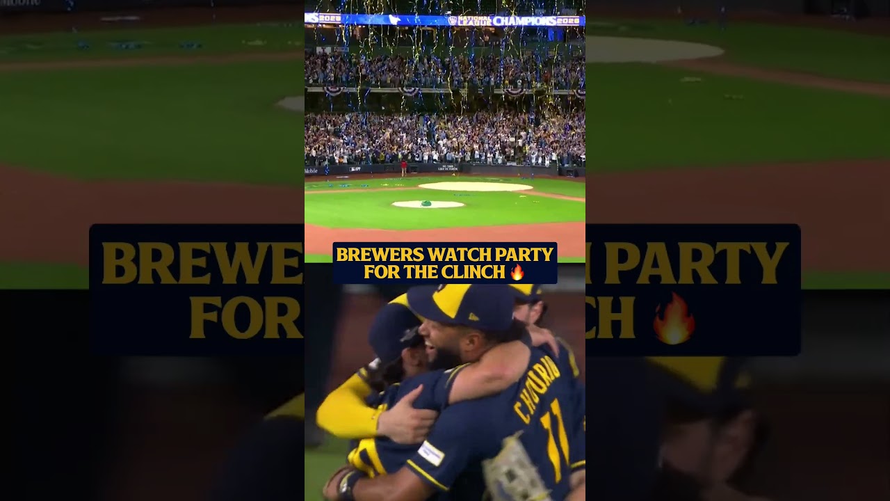 The Brewers faithful brought the energy in Milwaukee! 😤 thumbnail