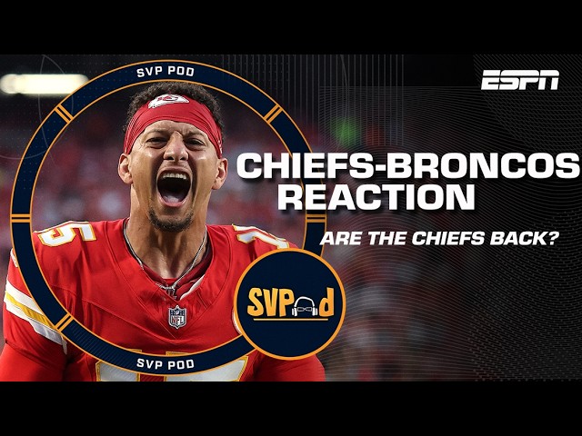 Chiefs-Broncos REACTION: Why the Chiefs could be DIFFERENT in 2026 | SVPod thumbnail