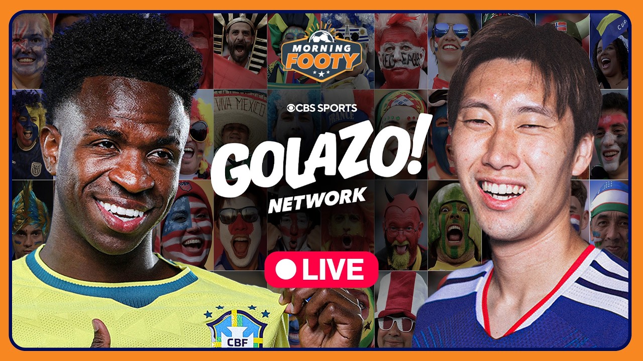 Morning Footy LIVE: Round of 32 | Brazil vs. Japan Preview thumbnail