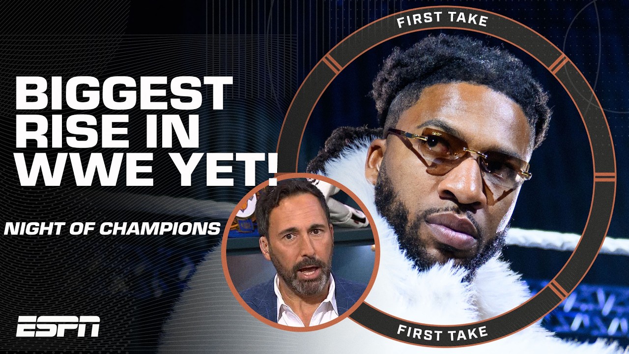 Joe Tessitore is AMAZED by Trick Williams' rise in the WWE | First Take thumbnail