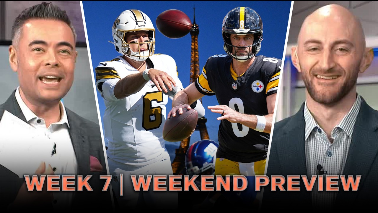 The NFL Report: Lamar Jackson Questionable Against Bengals + Saints vs Steelers in France Preview thumbnail
