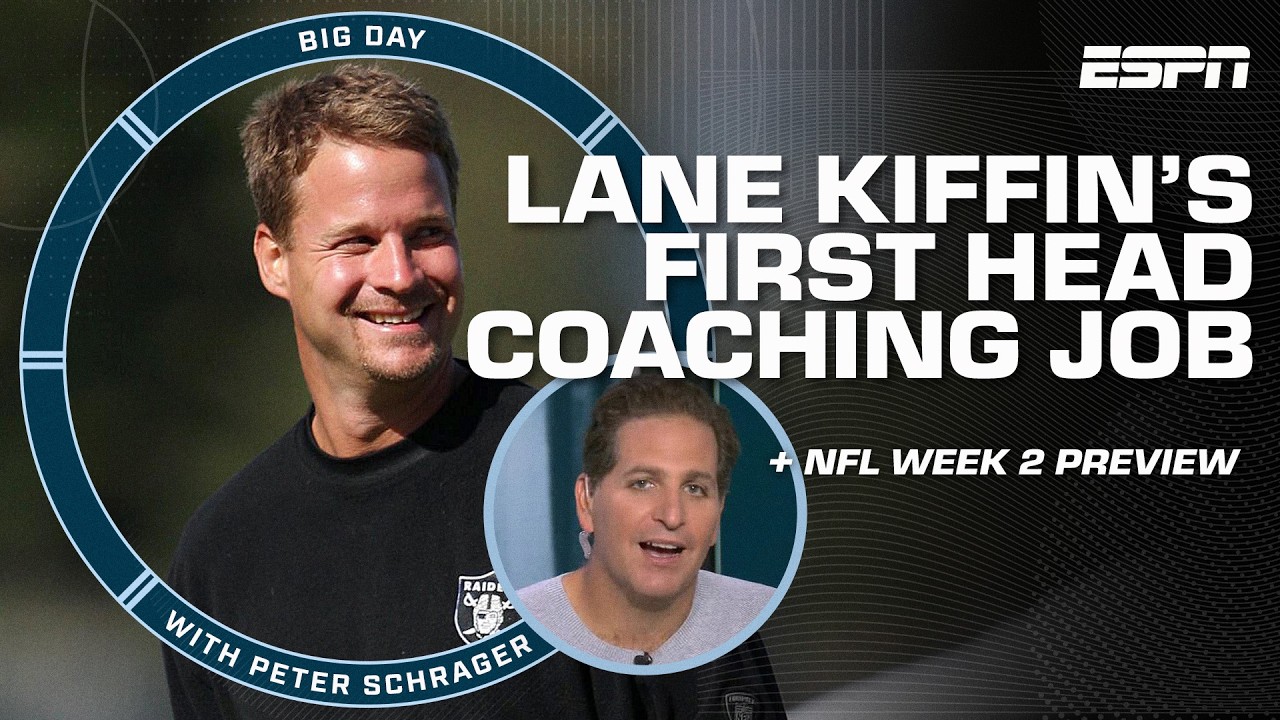 Remember when Lane Kiffin coached the Raiders? + NFL Week 2 Preview | Big Day with Peter Schrager thumbnail