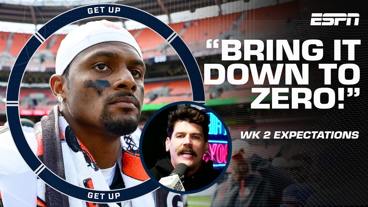 Taylor Lewan RIPS Deshaun Watson for comments on expectations for Week 2 matchup 👀 | Get Up thumbnail