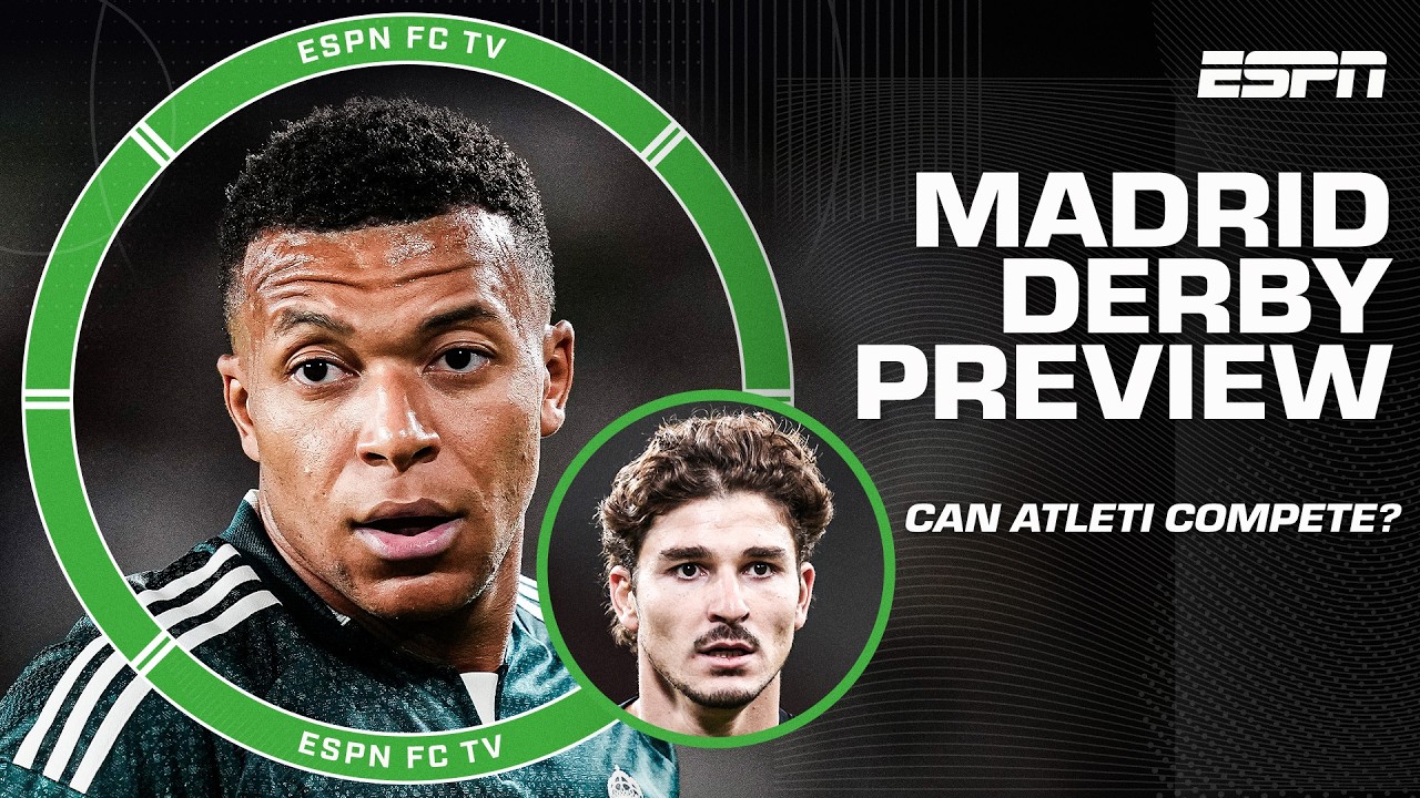 Who will win the Madrid Derby? 👀 Atletico Madrid vs. Real Madrid preview 🍿 | ESPN FC thumbnail