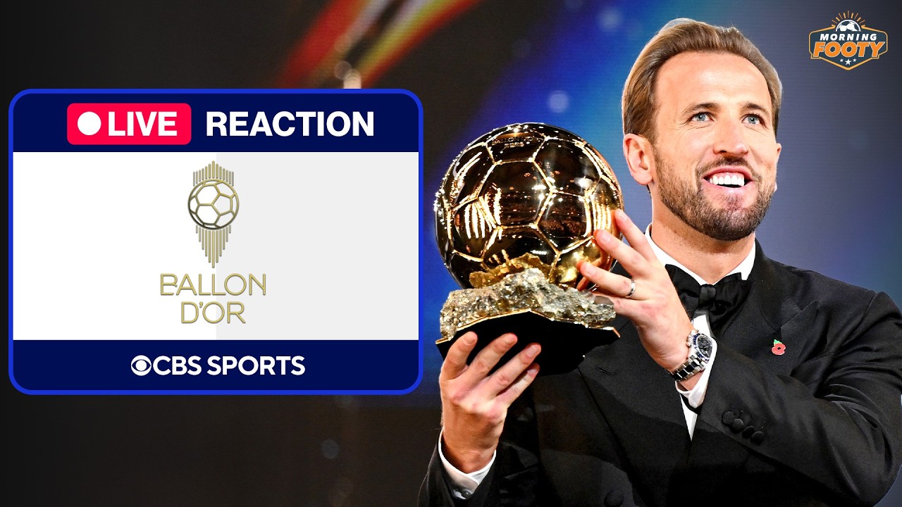 🔔 Morning Footy LIVE: Harry Kane WINS the 2026 Ballon d’Or | REACTION thumbnail
