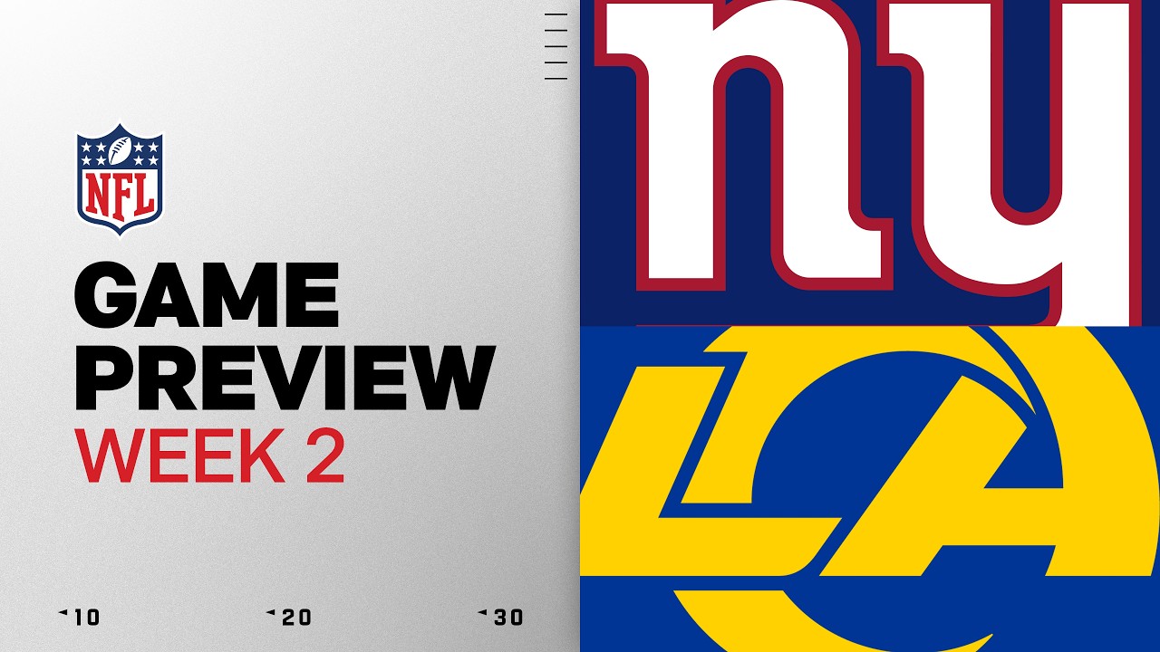 New York Giants vs Los Angeles Rams Game Preview | 2026 Week 2 thumbnail
