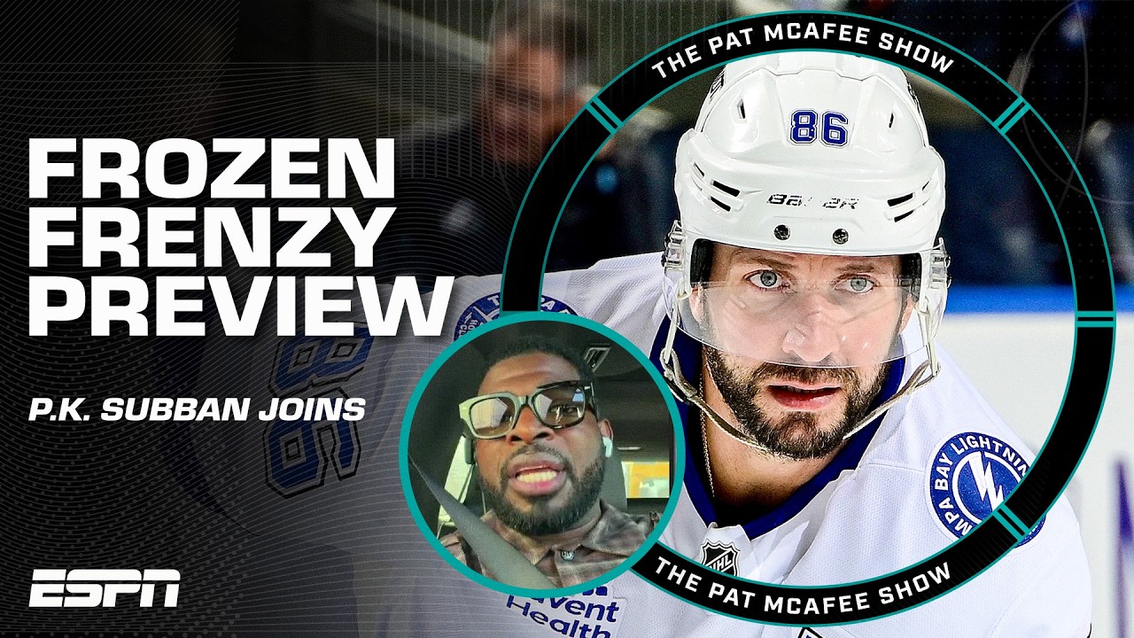 P.K. Subban previews NHL's Frozen Frenzy 🏒 | The Pat McAfee Show thumbnail