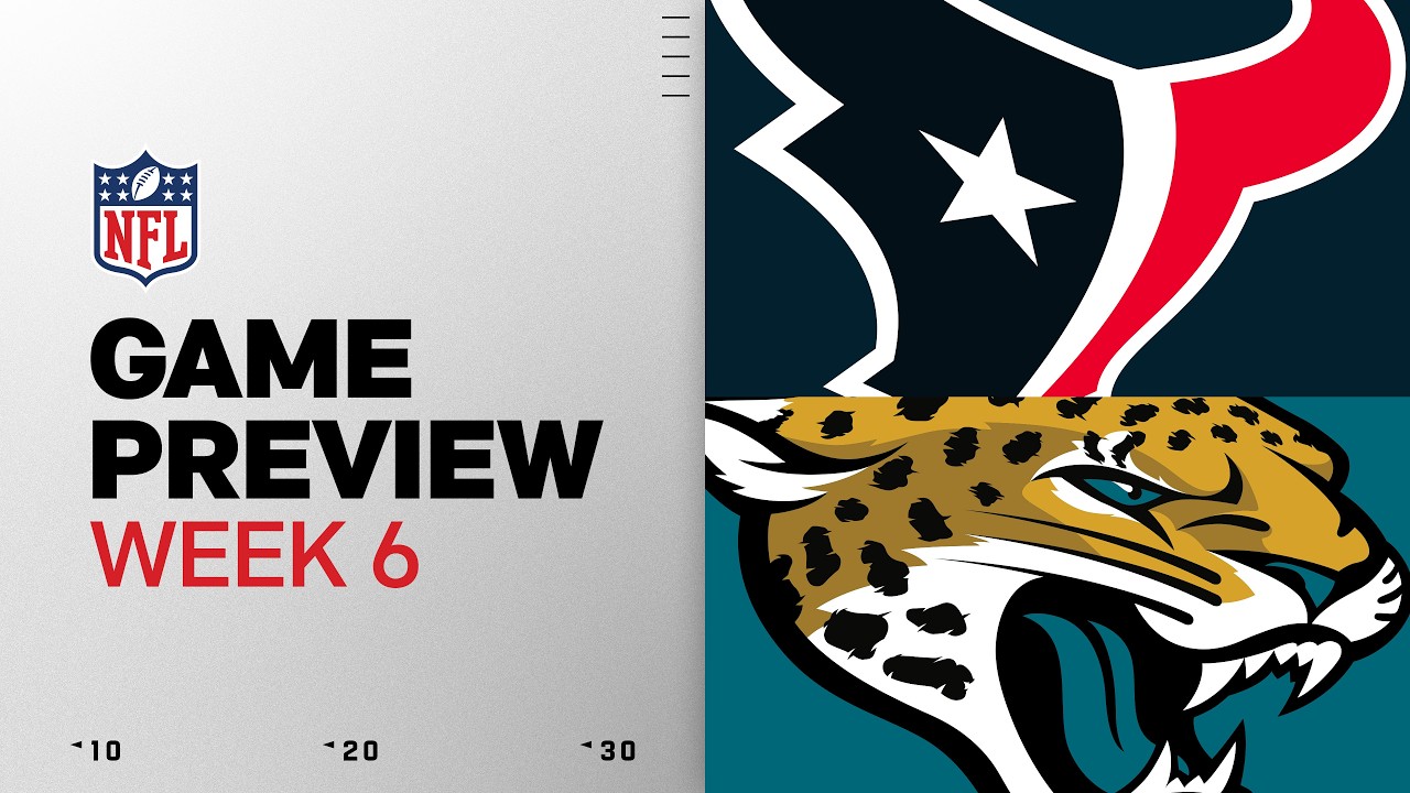 Houston Texans vs Jacksonville Jaguars | 2026 Week 6 Game Preview thumbnail