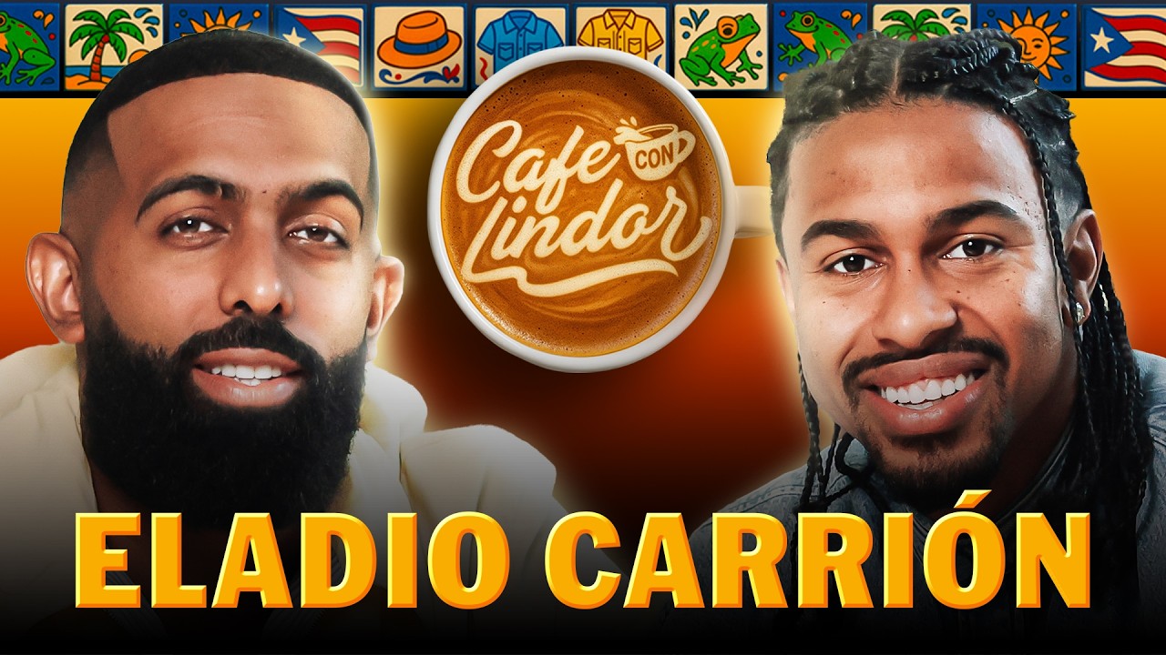 Eladio Carrión on What’s HARDER: Hitting a Baseball or Performing for Thousands? | Café con Lindor thumbnail